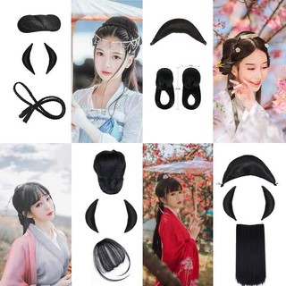 Tóc giả cổ trang có sẵn hàng có sẵn