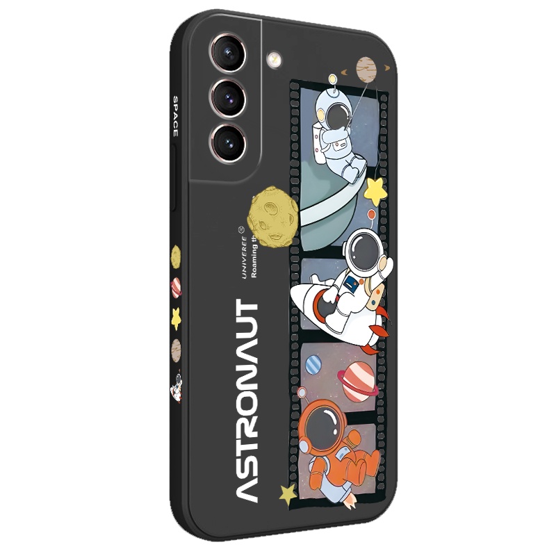Ốp Điện Thoại Họa Tiết Phi Hành Gia Cho Samsung Galaxy S21 S20 FE Ultra Plus