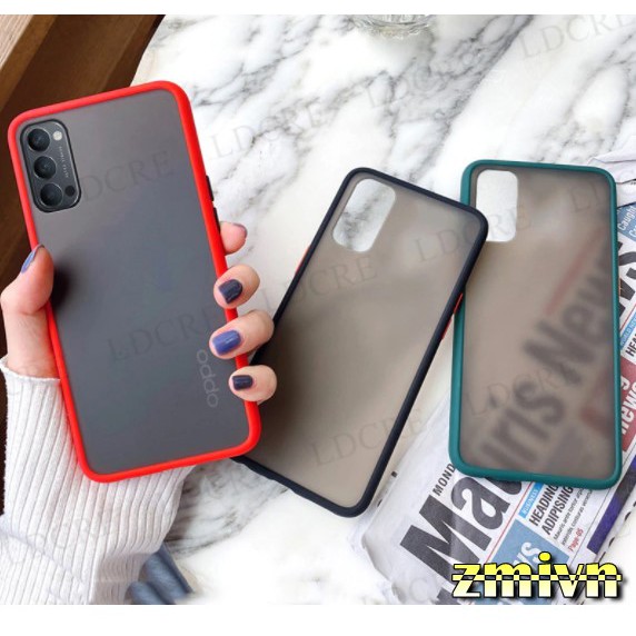 Ốp lưng cao su non Oppo Reno 4 Reno 5 / A52 / A72 / A92 / A53 / F11 / F11 pro / A5 / A9 / A3S / F9 / A5S / A7 nhám mờ