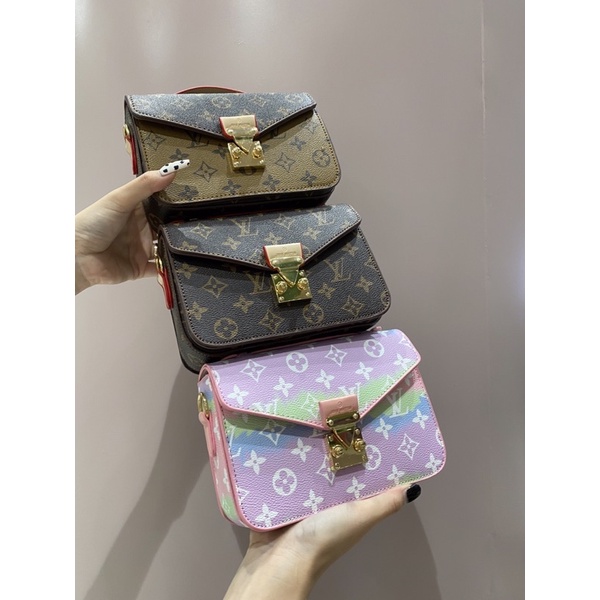 LV dáng hộp sang chảnh(Có dây đeo) 👑🦋 Hình + Clip thật ❤️