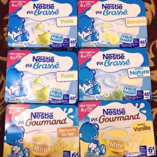 Váng sữa và sữa chua Nestle Pháp date 2021