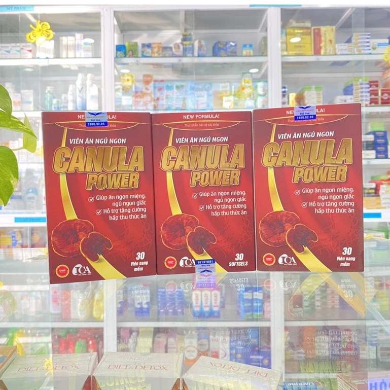 - CANULA POWER H30V - Viên ăn ngủ ngon, tăng cường hấp thu thức ăn