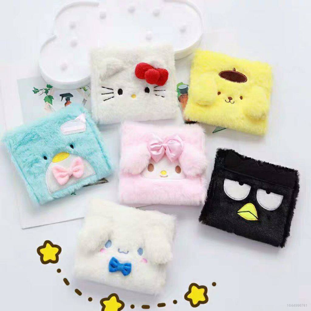 Doly Sanrio Đệm Vệ Sinh Du Lịch Họa Tiết Ngôi Sao / Hello Kitty / Melody Cinnamoroll / Pompompurin Badtz Gudetama