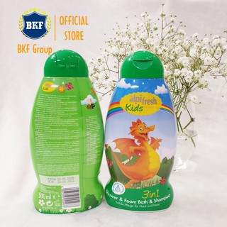 [Chính hãng] Sữa tắm trẻ em alpifresh kid 3in1