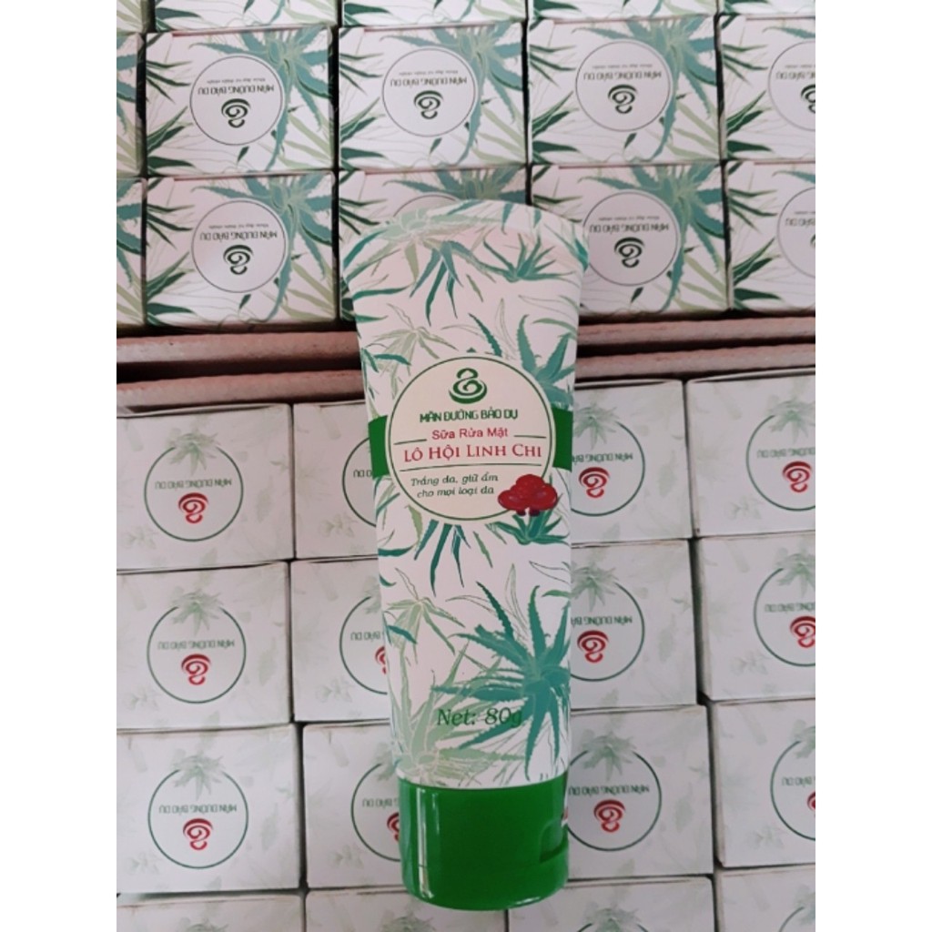 Sữa rửa mặt Lô Hội Linh Chi 80G