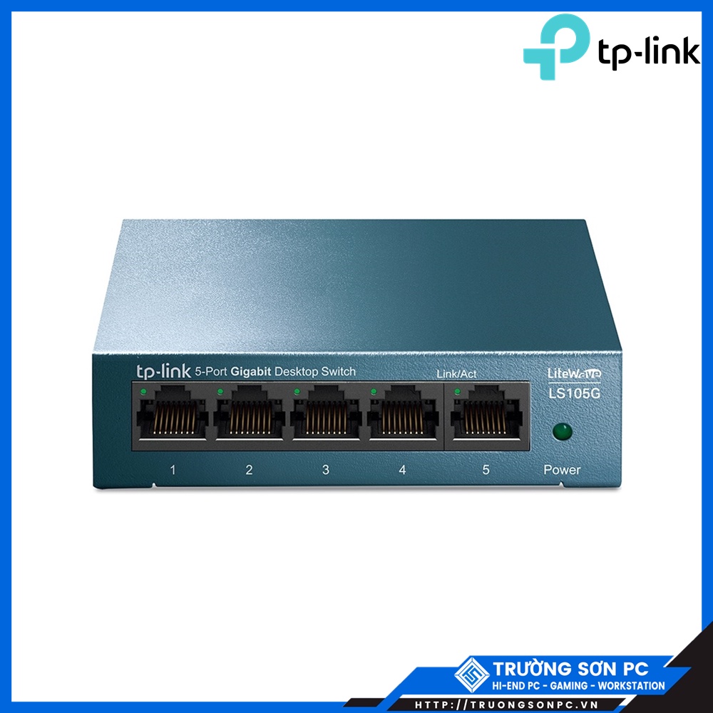 Switch Chia Mạng 5 Cổng Gigabit TP-Link LS105G/ TL-SG1005D | Switch 5 Cổng 10/100/1000Mbps