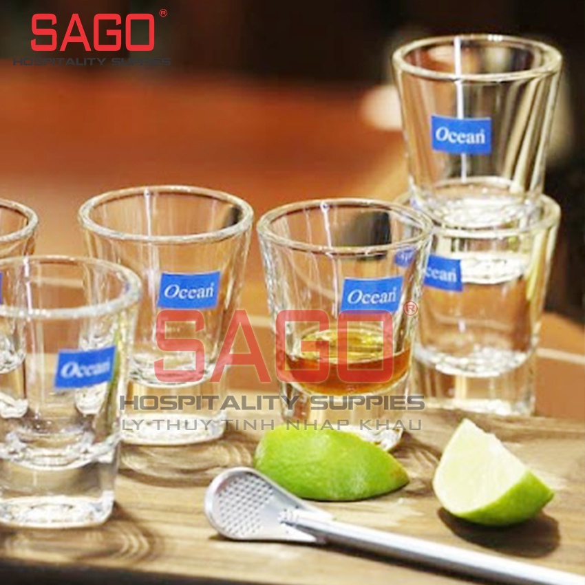 Ly Thủy Tinh Ocean Solo Shot 60ml , Nhập Khẩu Thái Lan