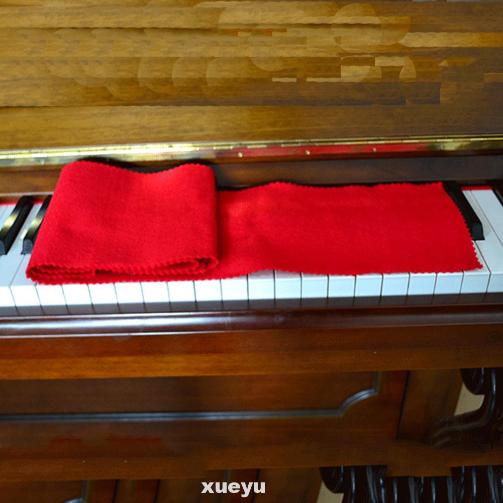 Cover Piano Keyboards Ultra Fine Fluff Durable Multipurpose Portable Washable Protective Cloth Thicken Folding