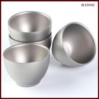 Titanium Tea Cup Camping Tea Mug Double Wall Drinking Water Mugs Drinkware