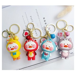 Móc khóa vịt má hồng