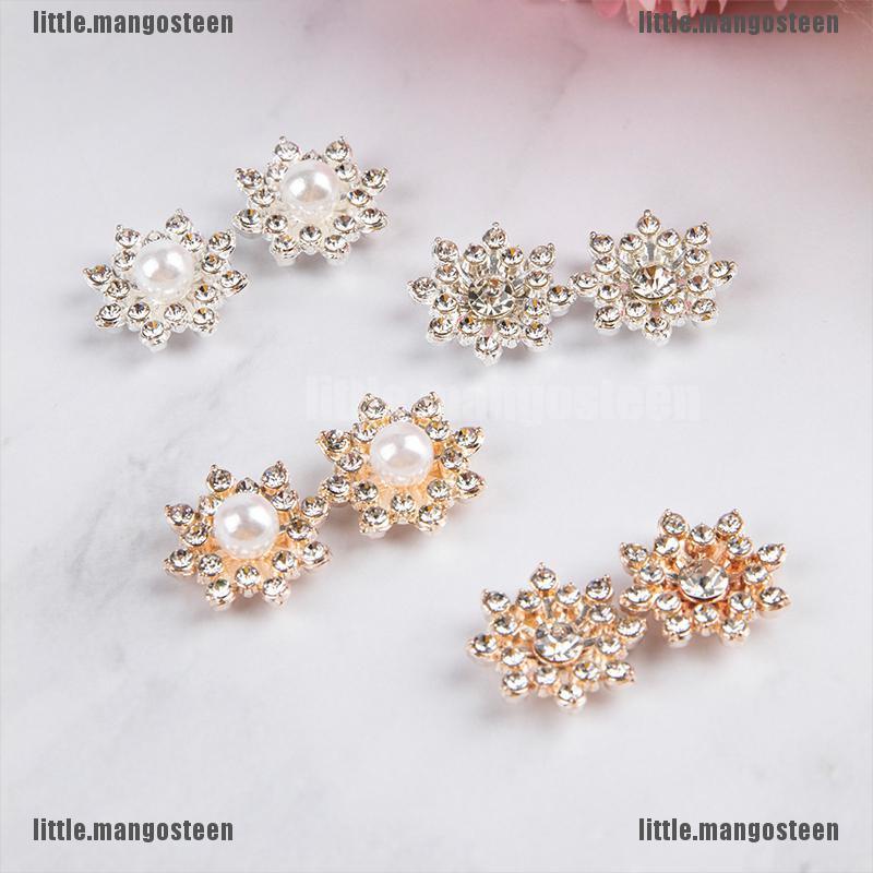 Bộ 10 Bông Tuyết Và Ngọc Trai Xinh Xắn