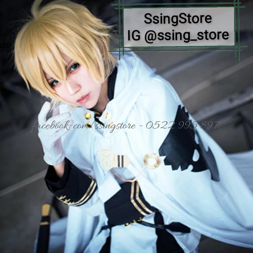 Set COSPLAY "Mika-kun" ma cà rồng cold ngầu Anime Thiên Thần Diệt Thế