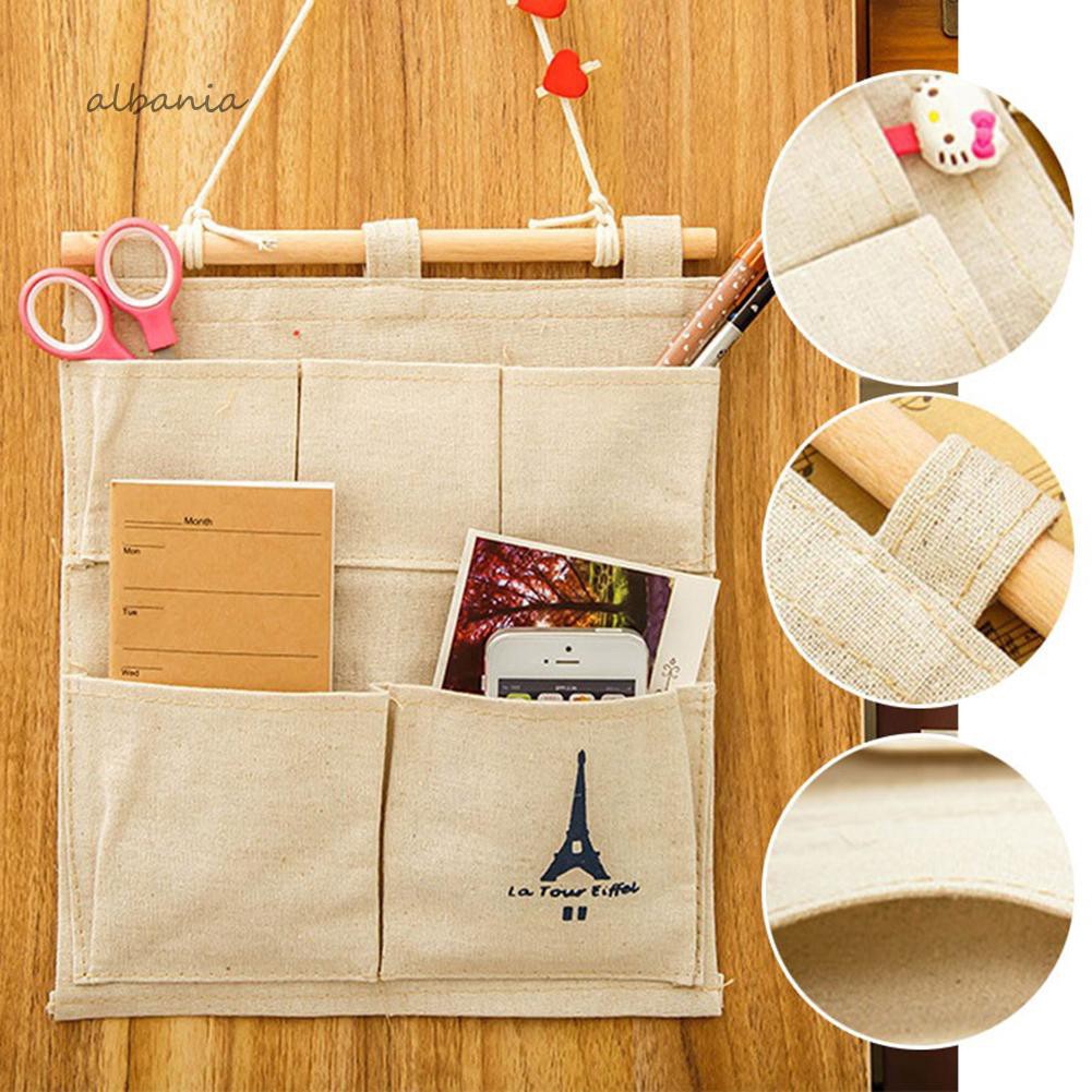 Túi treo tường để đồ 5 ngăn tiện lợi