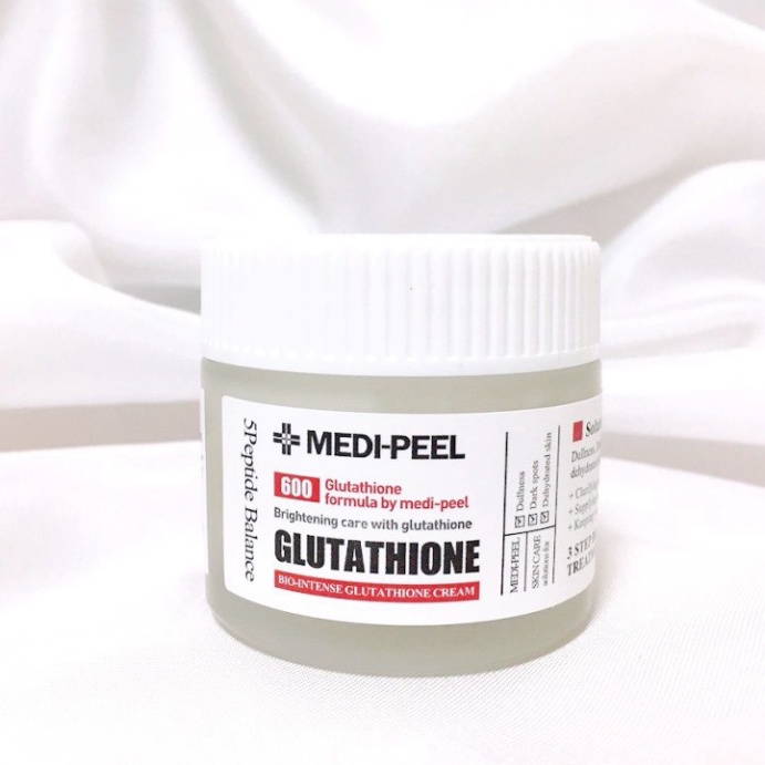 Kem dưỡng trắng, chống lão hóa da, giảm tàn nhang Medipeel Bio - Intense Glutathione White Cream 50g - CSTOREVN