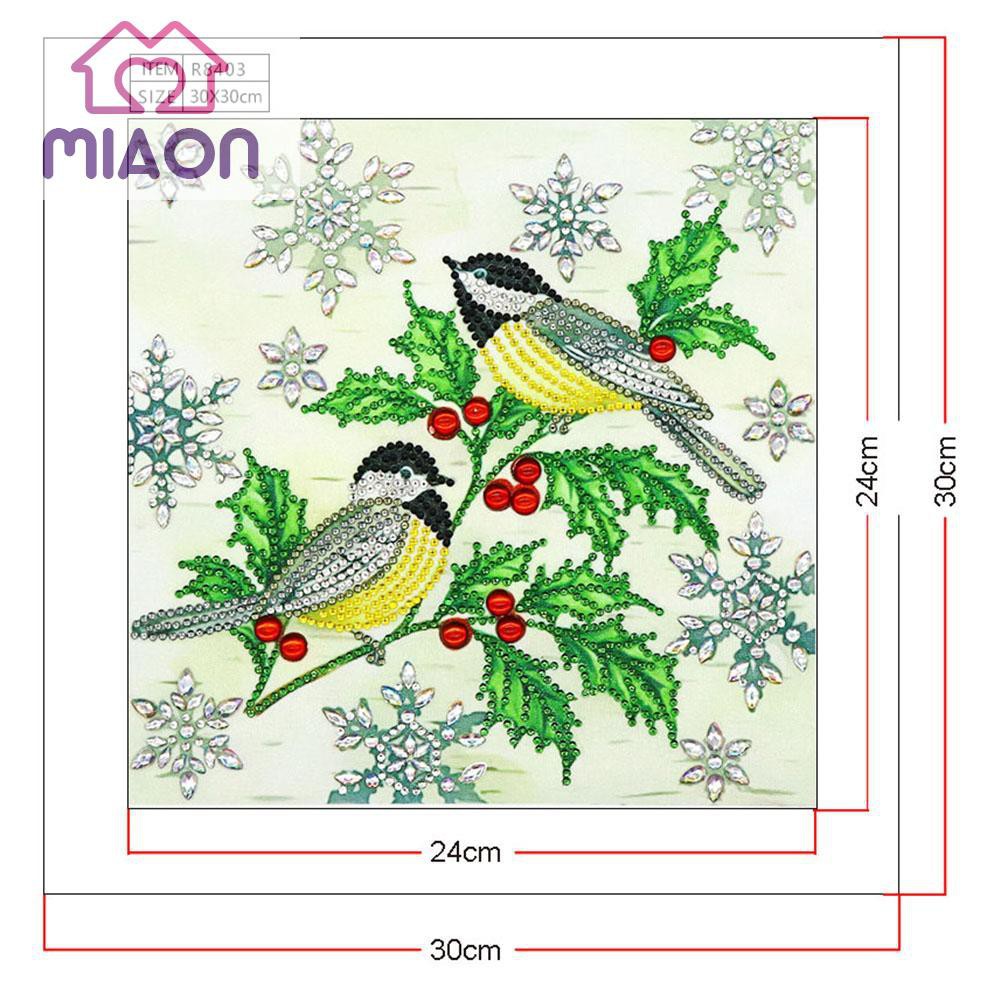 5D DIY Special Shaped Diamond Painting Magpie Cross Stitch Craft Kit Decor #K