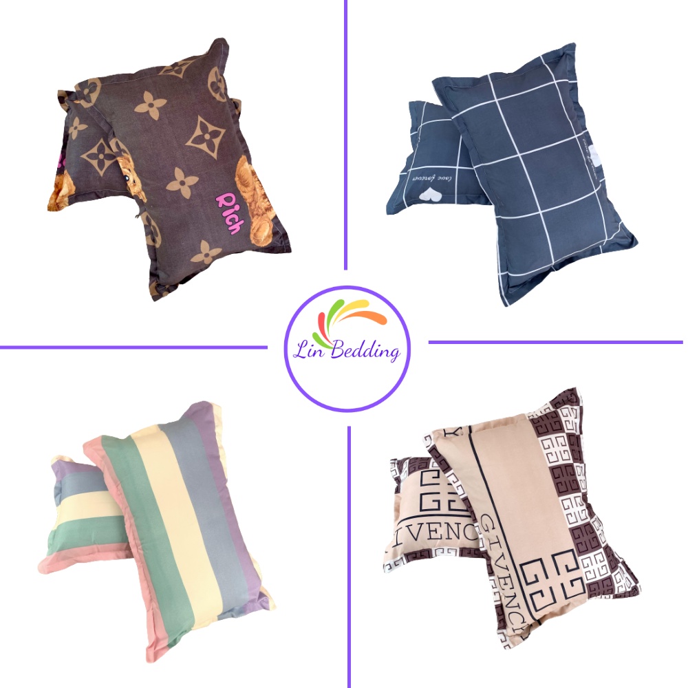Vỏ gối nằm cotton poly,  vỏ gối đẹp Lin Bedding vỏ gối nằm kích thước 45x65cm (Không kèm ruột) | BigBuy360 - bigbuy360.vn