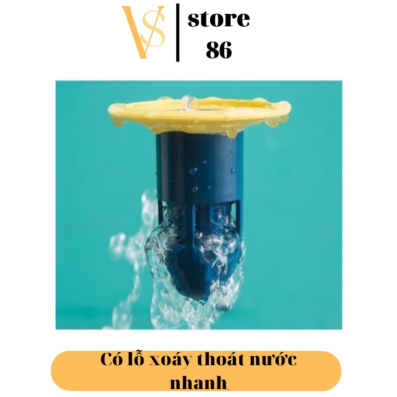 Bộ Nắp Ga Thoát Sàn Ngăn Mùi Hôi Cống Nhà Tắm, Nhà Vệ Sinh - Chống Côn Trùng - Dễ Lắp Đặt