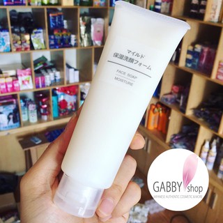 Sữa rửa mặt Muji Face Soap Moisture