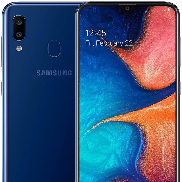 Điện Thoại Samsung  A20( 3GB/32GB ). Hàng cũ đẹp 90-95% .