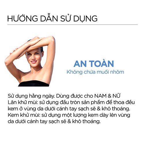 Lăn Khử Mùi Khô Thoáng Vùng Da Dưới Cánh Tay 72h Vichy Détranspirant Intensif 50ml