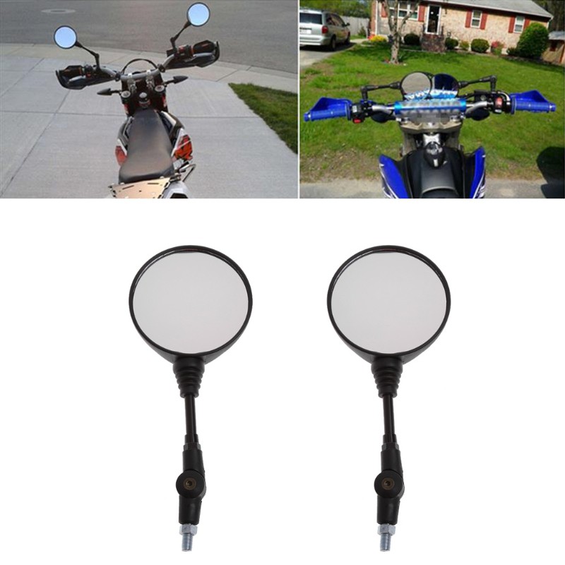 Gương Chiếu Hậu 10mm Cho Xe Mô Tô Yamaha Honda