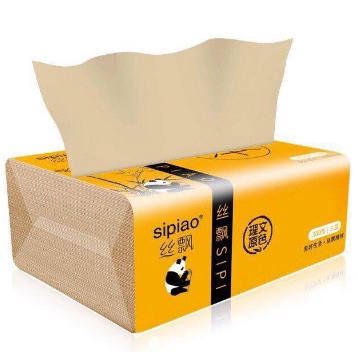 THÙNG 30 GÓI GIẤY ĂN GẤU TRÚC TRE TỰ NHIÊN SIPIAO