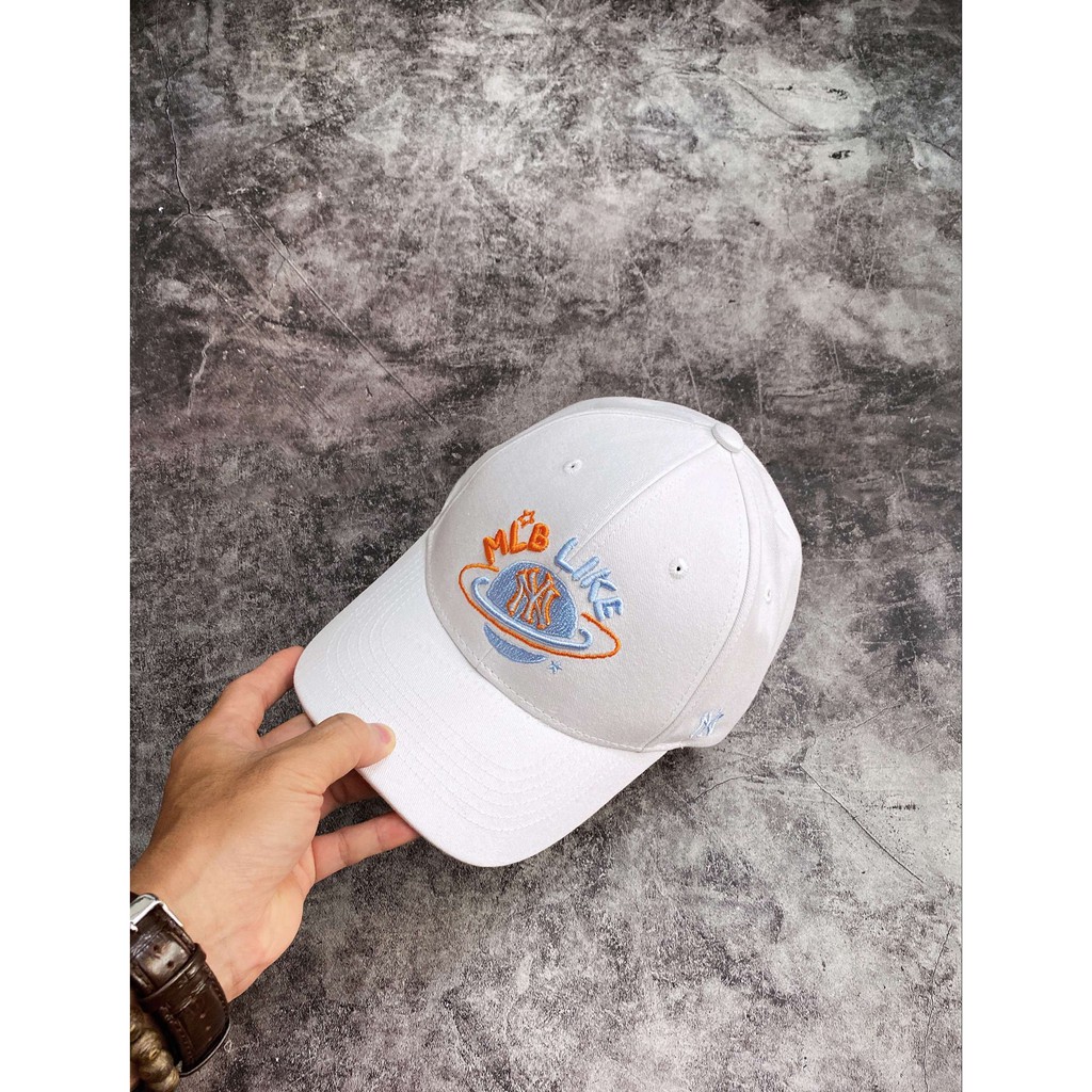 Mũ Lưỡi Trai Like Planet Unstructured Ball CAP Black &amp; White N33