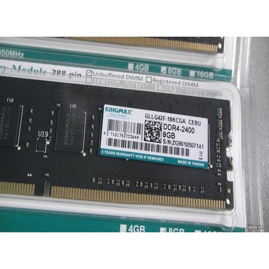 Ram Kingmax DDR4 8GB bus 2400 / 2666 NEW BẢO HÀNH 3 NĂM