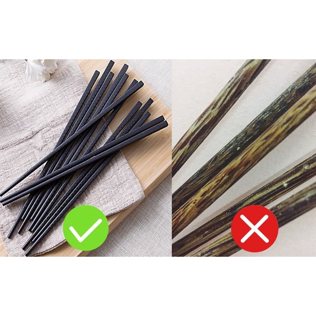 Bộ 10 đôi đũa nhựa phong cách Nhật Bản 【tùy chọn】
