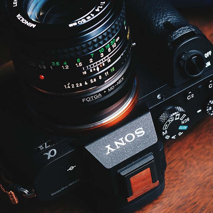 Hotshoe Cover bằng gỗ thật dành cho máy ảnh Sony Alpha - Chặn trang trí flash bằng gỗ