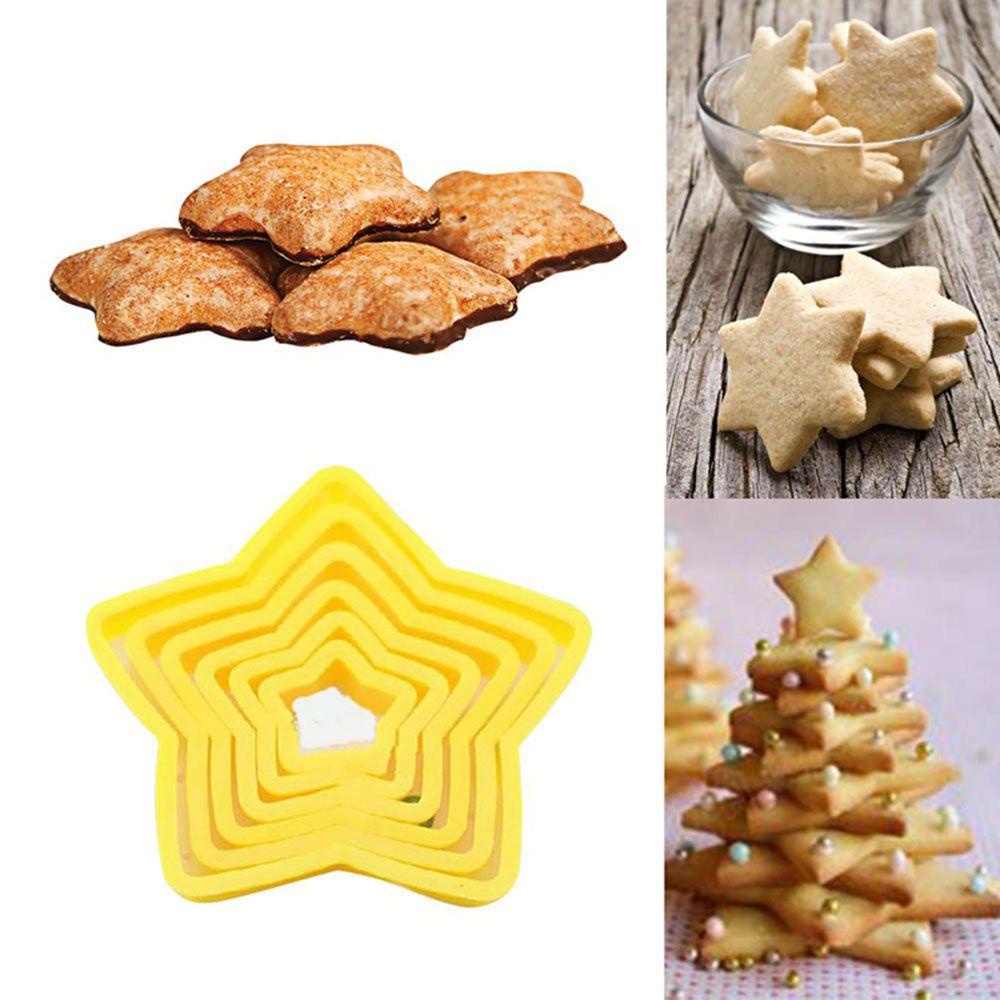 Set 6 Khuôn Cắt Tạo Hình Bánh Quy 3D DIY