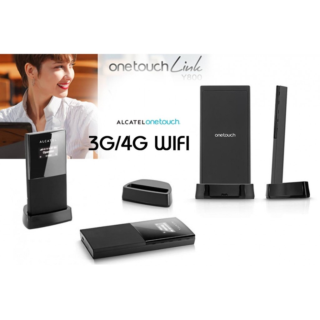 Bộ Phát Wifi 3G/4G LTE Alcatel OneTouch Link Y800 Kèm Dock Sạc Pro | BigBuy360 - bigbuy360.vn