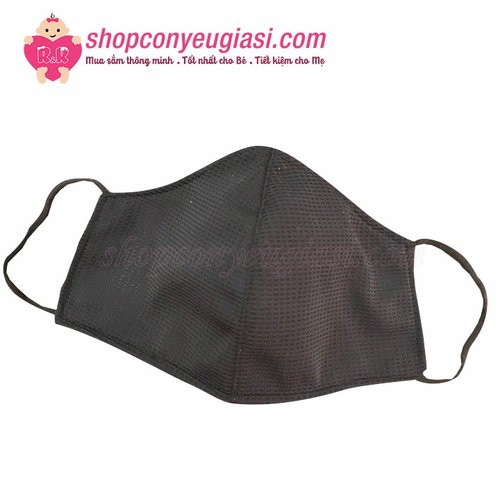 Khẩu Trang Vải 2 Lớp 3D - Tái Sử Dụng 20 Lần