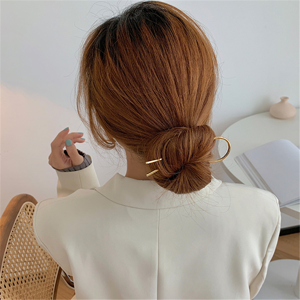 Kẹp tóc chữ u kiểu dáng đơn giản cho nữ