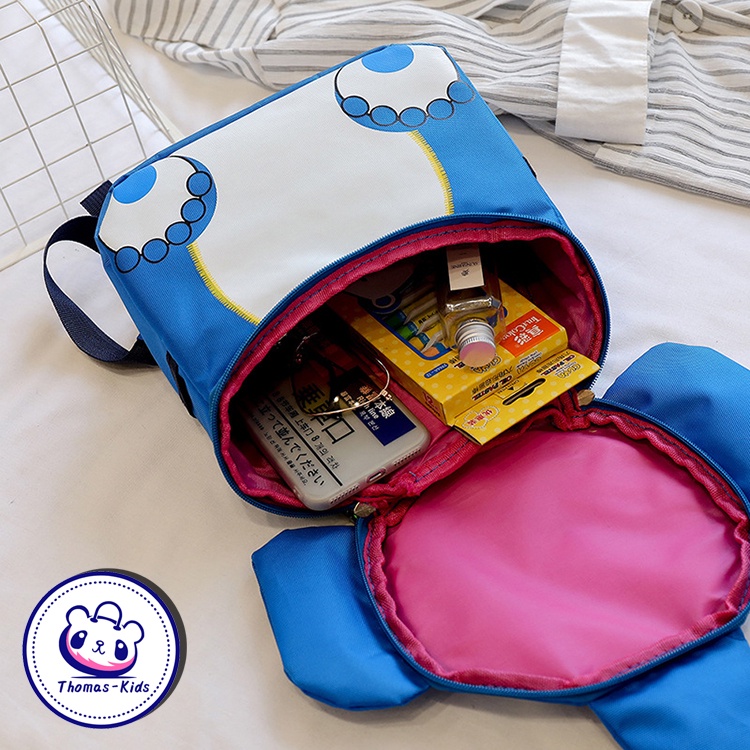 [THOMAS KIDS] 2-5 TuổiBa Lô Hình Chú Voi 3D Màu Dạ Quang Thời Trang Cho Bé