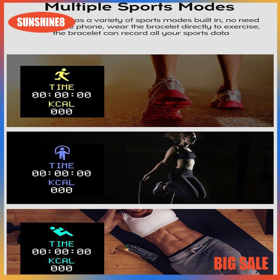 【SUN】⚡Đồng Hồ Thông Minh ⚡ Y68 Bản Cao Cấp Kết Nối Bluetooth chống nước theo dõi nhịp tim/ tập thể thao cho iOS Android