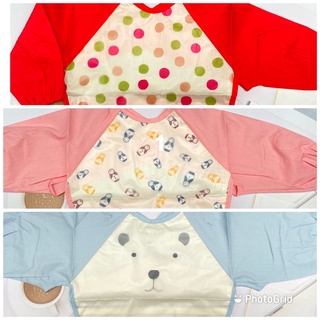 Áo yếm choàng cho bé ăn dặm - hàng xuất nhật