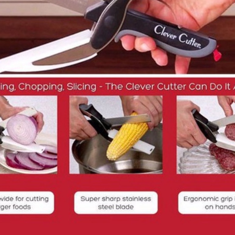 Kéo cắt tỉa đa năng 3 in 1 Clever Cutter