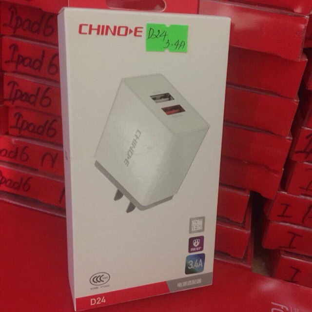 Củ sạc hãng chino 2USB