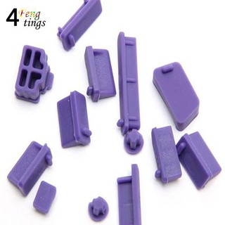 Set 13 nút bọc silicon chống bụi cho Laptop Notebook