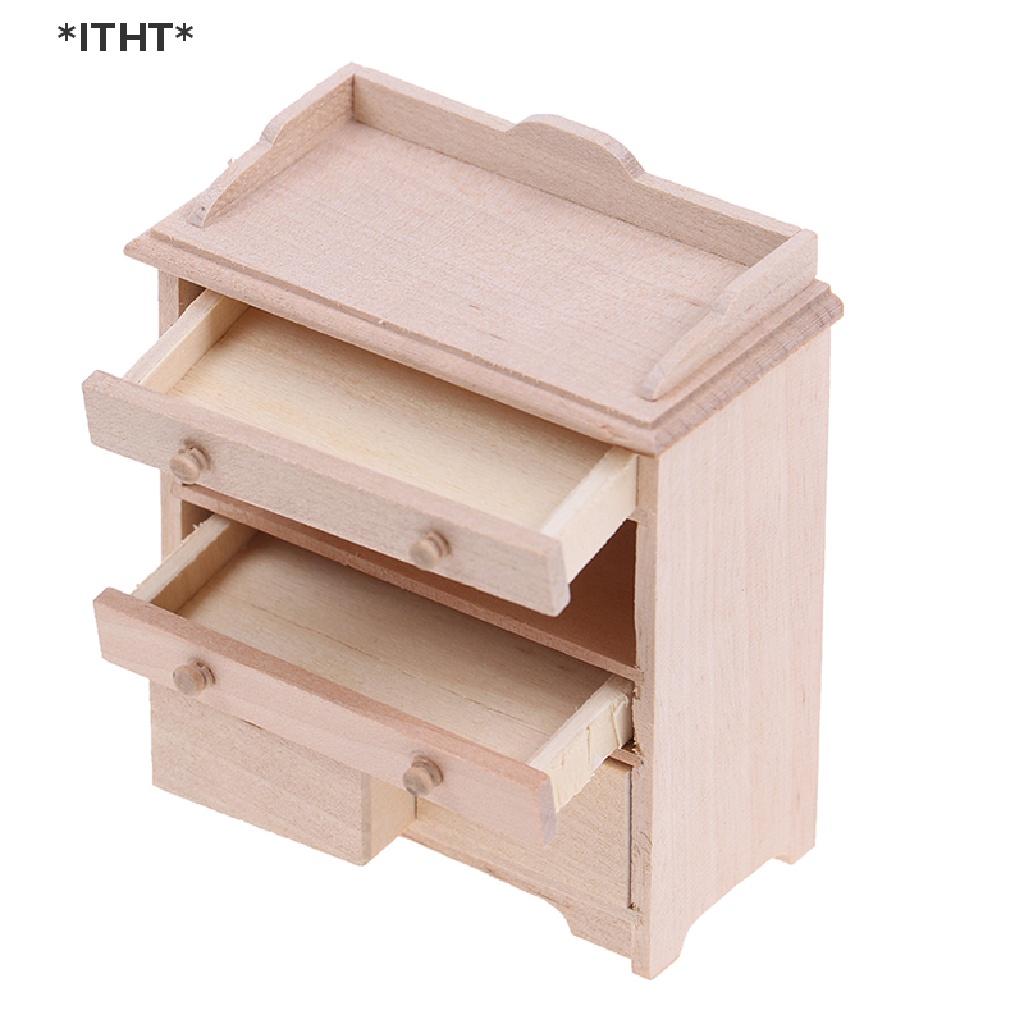 Mô Hình Tủ Nội Thất Trang Trí Nhà Búp Bê Tỉ Lệ 1: 12