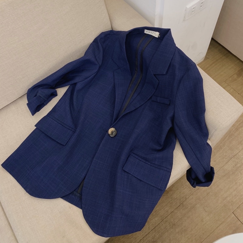 Set blazer xanh Navy - Hàng thiết kế Rozzy
