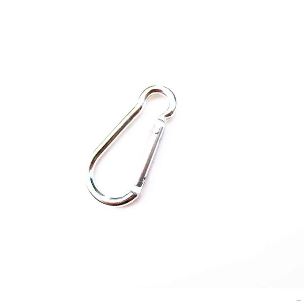 Bộ 5 Móc Khóa Hợp Kim Nhôm Hình Chữ D Cho Dã Ngoại