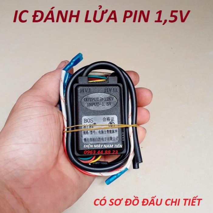 Ic bếp gas ❤️FREESHIP❤️ IC Đánh Lửa Bếp Gas 2 lò
