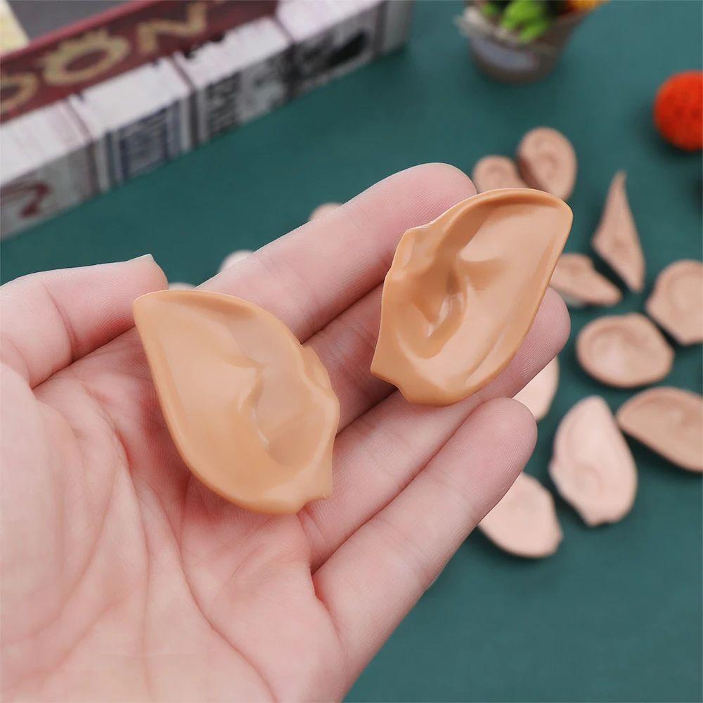 1 Tai Yêu Tinh Nhân Tạo Tự Nhiên Phụ Kiện Cho Búp Bê