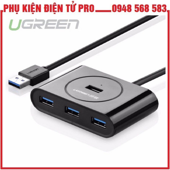 Bộ Chia Cổng Usb 3.0 Với 4 Cổng Dòng Cao Cấp Ugreen 20291