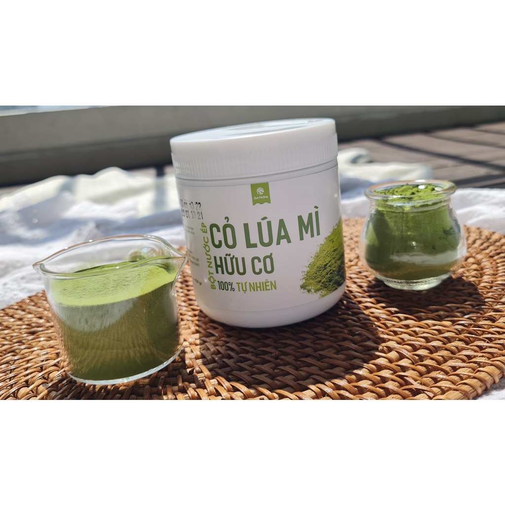 BỘT CỎ LÚA MÌ HỮU CƠ DA'FARM