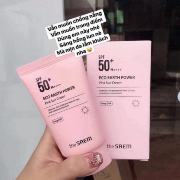 Kem chống nắng The Saem Eco Earth Power SPF 50+ PA+++ | BigBuy360 - bigbuy360.vn