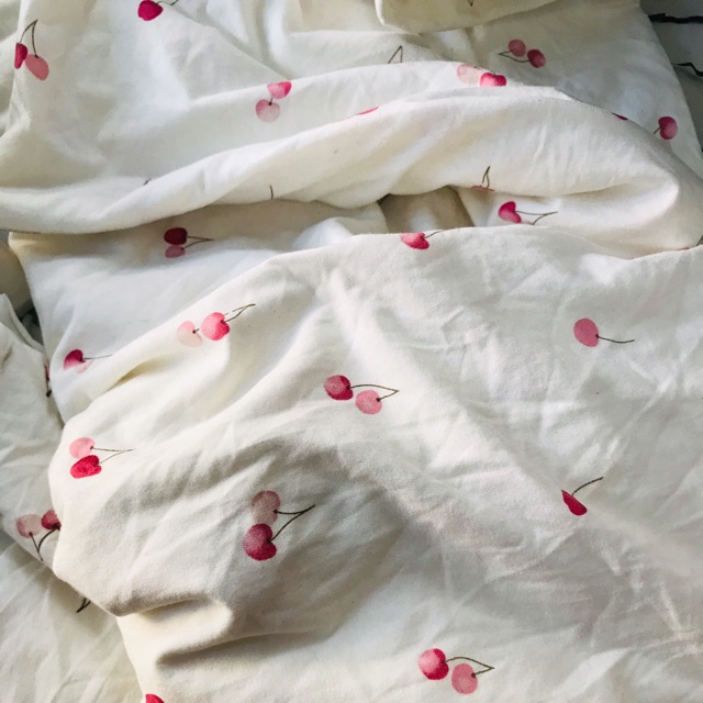 Vải cherry cotton kiện bích diệp