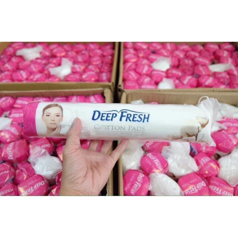 Bông Tẩy Trang Siêu Mềm Deep Fresh Cotton Pads 150 Miếng